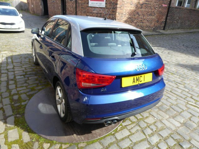 Audi A1 1.4 Tfsi Sport Sportback SG65OVM Blue #4