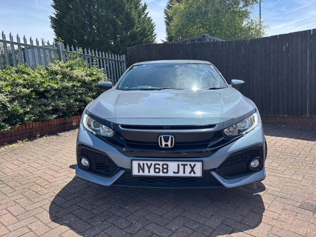 Honda Civic 1.0 Vtec Turbo Sr Euro 6 Ss NY68JTX Grey #3