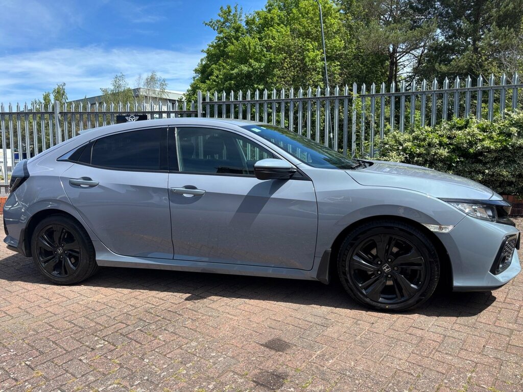Honda Civic 1.0 Vtec Turbo Sr Euro 6 Ss NY68JTX Grey #5