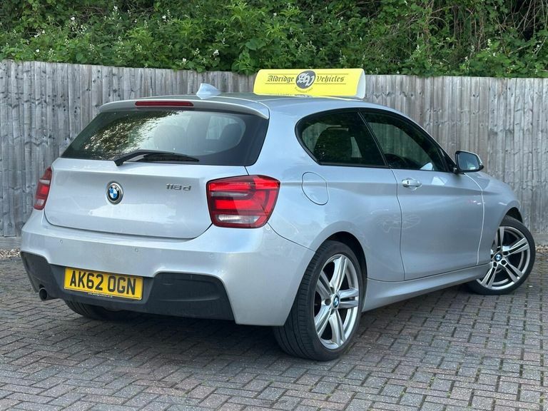 BMW 1 Series 2.0 118D M Sport Euro 5 Ss AK62OGN Silver #5