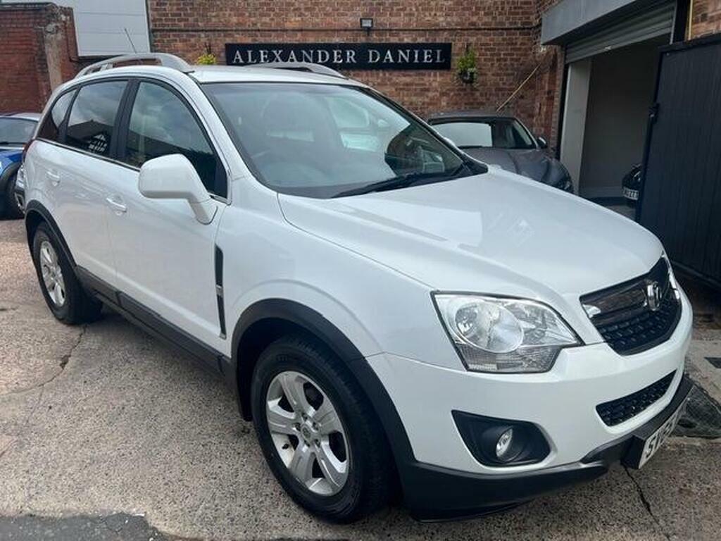 Vauxhall Antara 2.2 Cdti Exclusiv 2Wd Euro 5 S S White