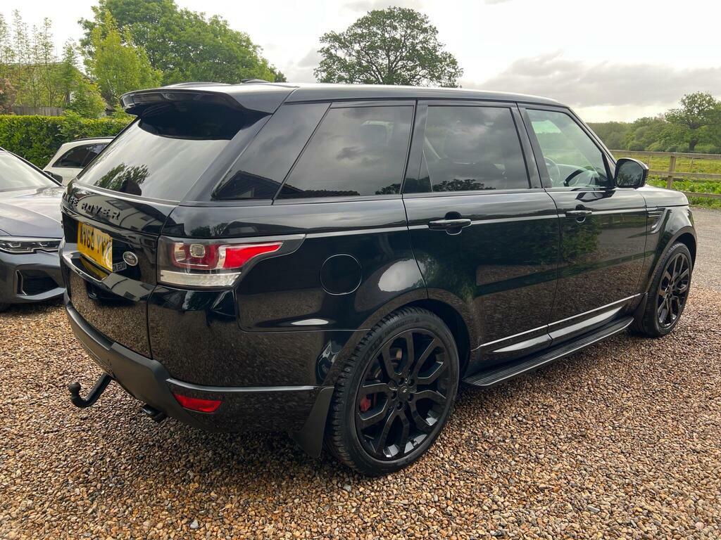Land Rover Range Rover Sport 3.0 Sd V6 Dynamic 4Wd Euro 5 S WV63YVY Black #4