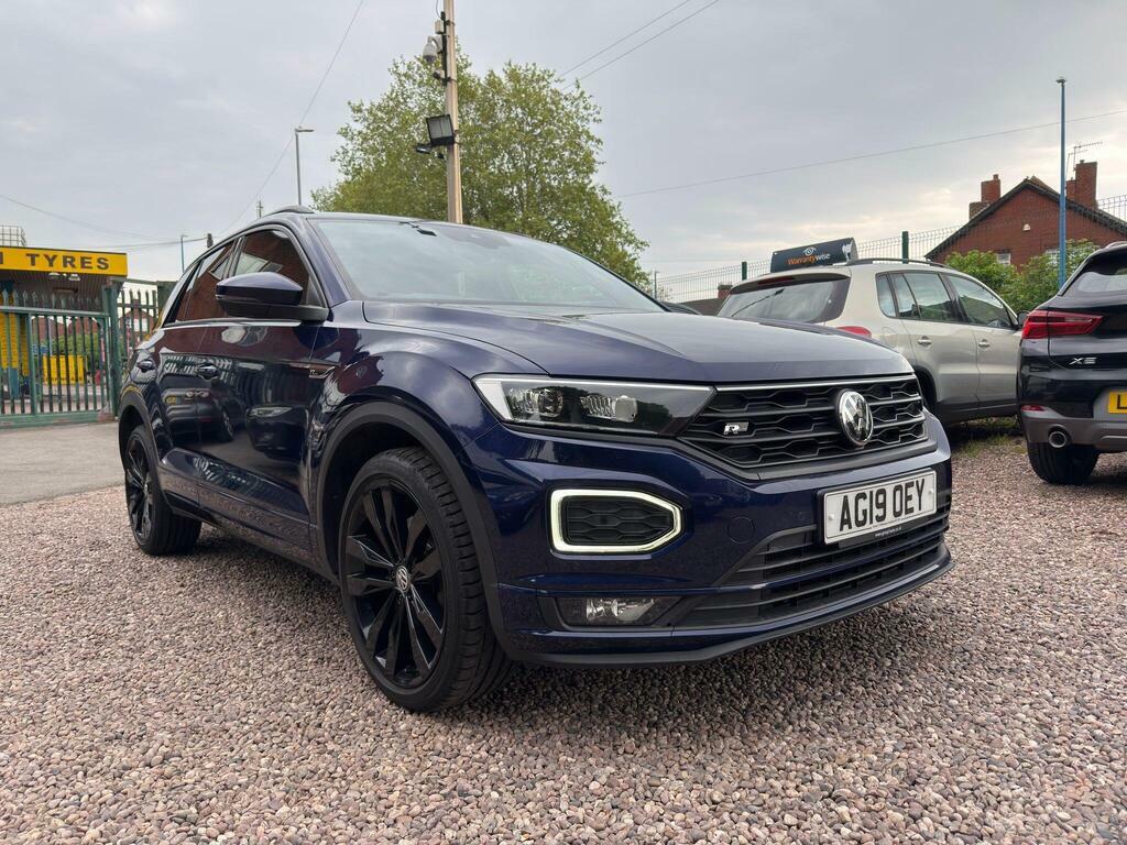 Volkswagen T-Roc 2.0 Tdi R-line Dsg Euro 6 S S Blue