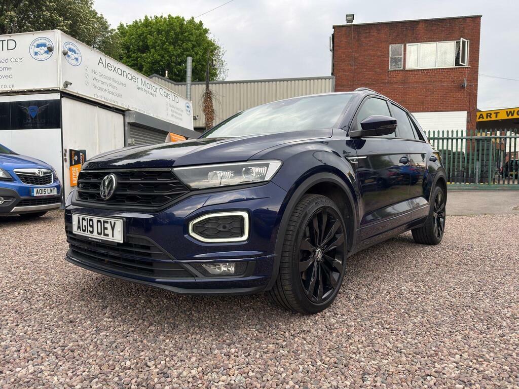 Volkswagen T-Roc 2.0 Tdi R-line Dsg Euro 6 S S AG19OEY Blue #2