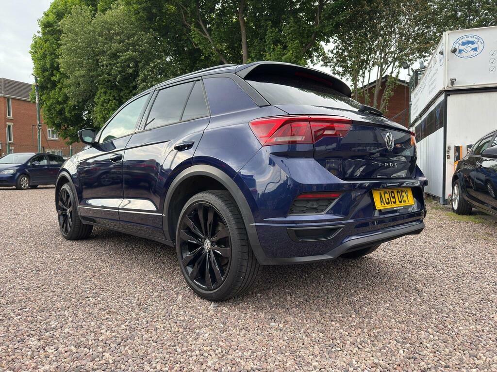 Volkswagen T-Roc 2.0 Tdi R-line Dsg Euro 6 S S AG19OEY Blue #3