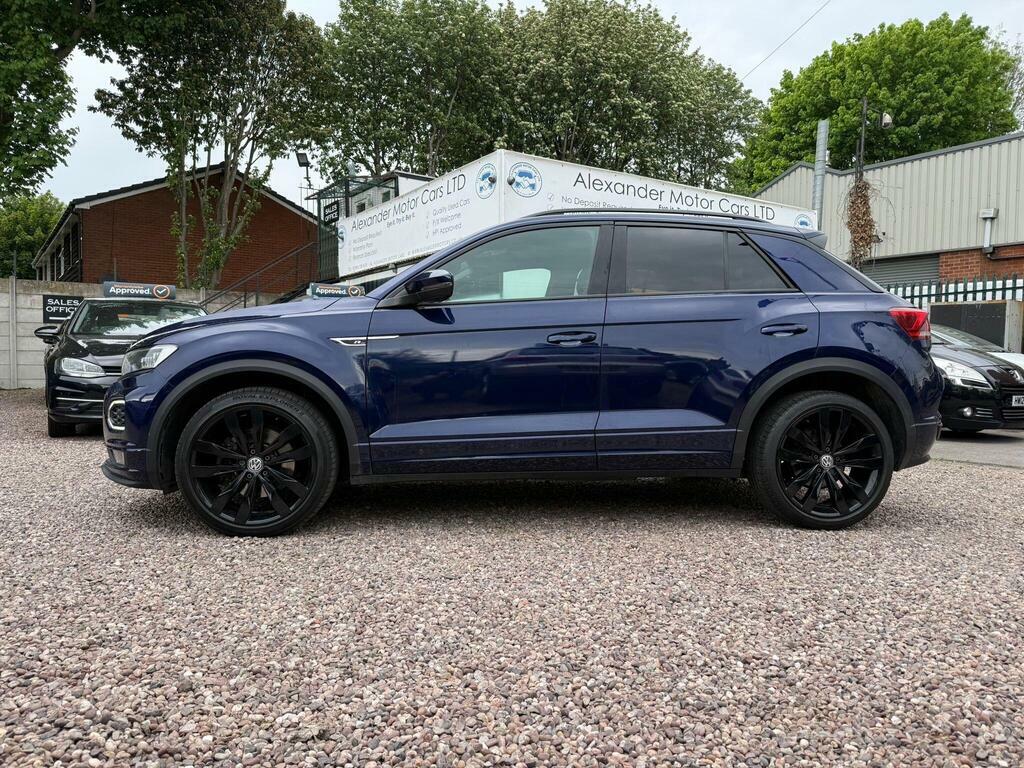 Volkswagen T-Roc 2.0 Tdi R-line Dsg Euro 6 S S AG19OEY Blue #4