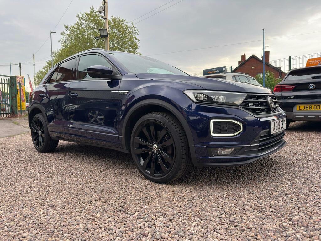Volkswagen T-Roc 2.0 Tdi R-line Dsg Euro 6 S S AG19OEY Blue #5