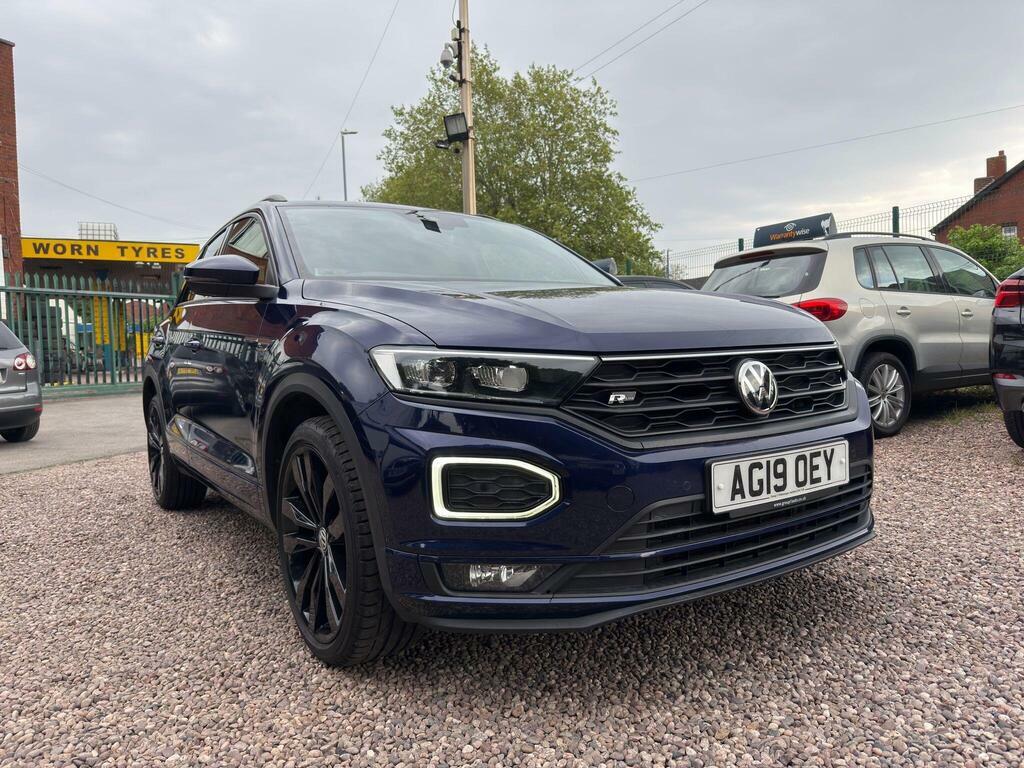 Volkswagen T-Roc 2.0 Tdi R-line Dsg Euro 6 S S AG19OEY Blue #6