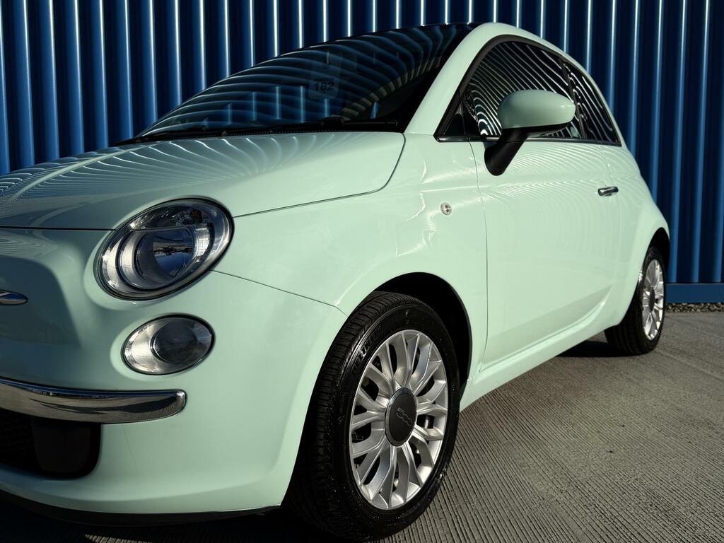 Fiat 500 1.2 Lounge Hatchback Euro 6 Ss DN14OGC Green #6