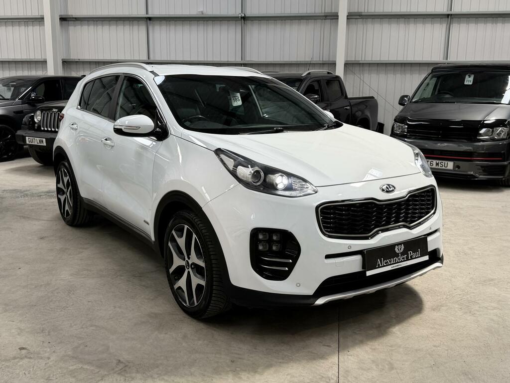 Kia Sportage 1.6 Crdi 4 Suv Dct Awd Euro 6 Ss 13 White