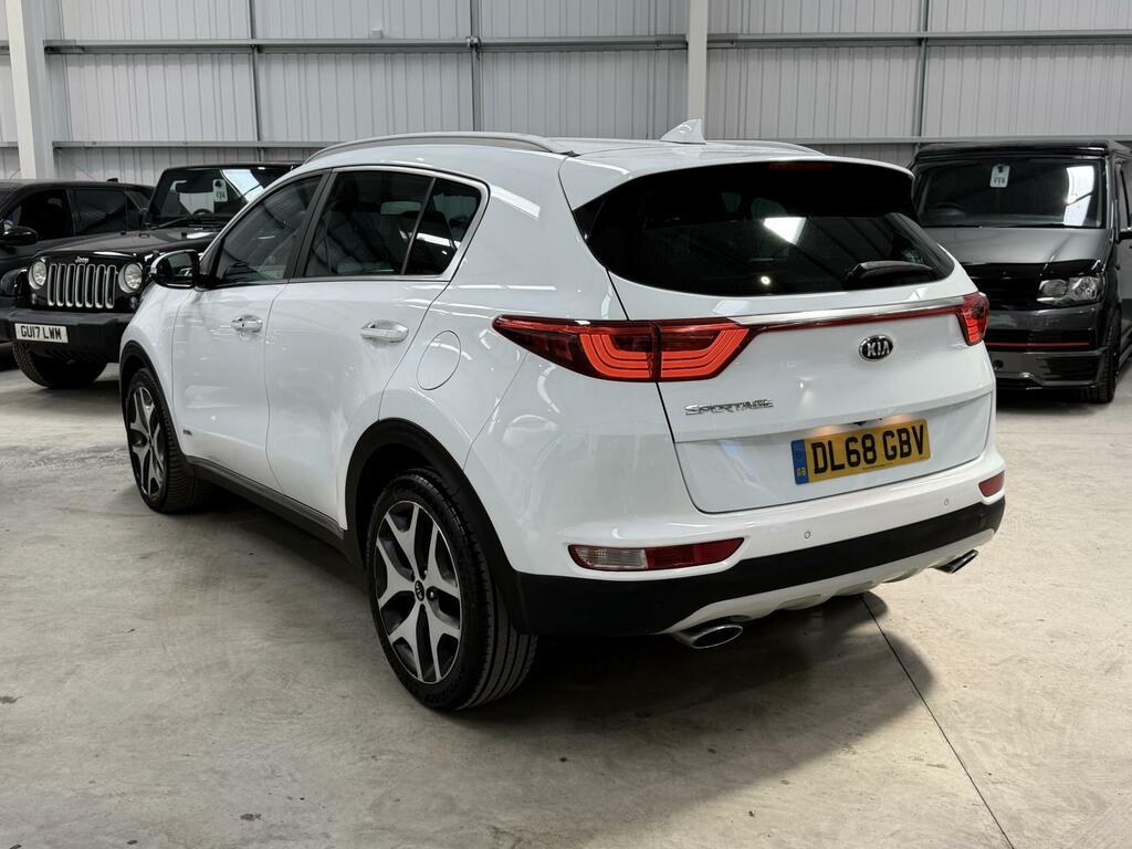 Kia Sportage 1.6 Crdi 4 Suv Dct Awd Euro 6 Ss 13 DL68GBV White #4