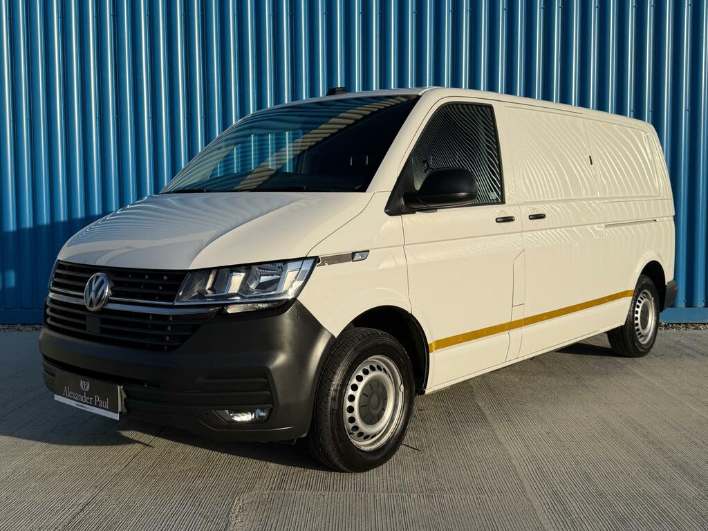 Volkswagen Transporter 2.0 Tdi T32 Startline Panel Van YX71RRO White #5
