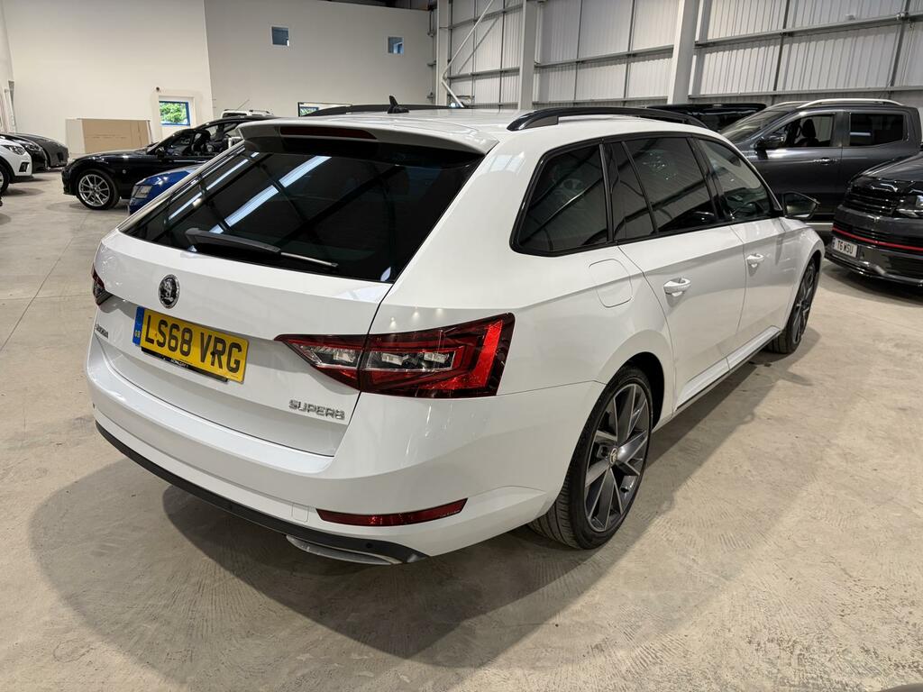 Skoda Superb 1.5 Tsi Act Sportline Estate Dsg Euro 6 White #6