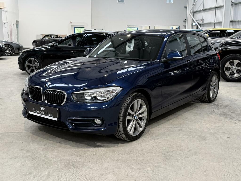 BMW 1 Series 1.5 118I Sport Hatchback Euro 6 S Blue #3