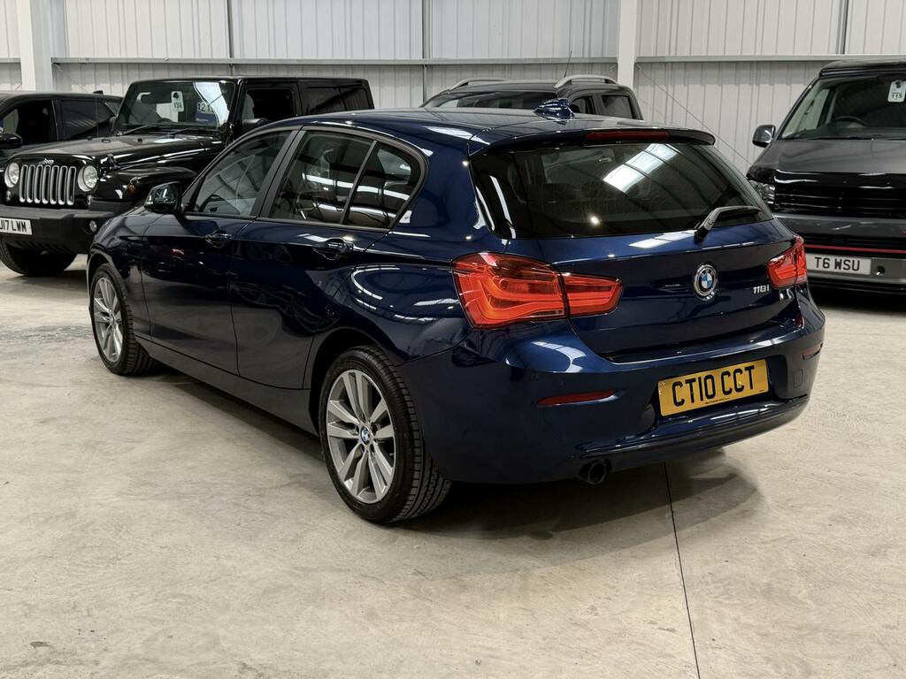 BMW 1 Series 1.5 118I Sport Hatchback Euro 6 S Blue #4