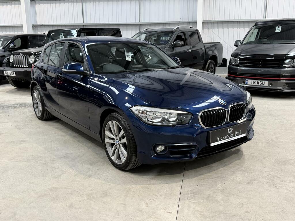 BMW 1 Series 1.5 118I Sport Hatchback Euro 6 S Blue