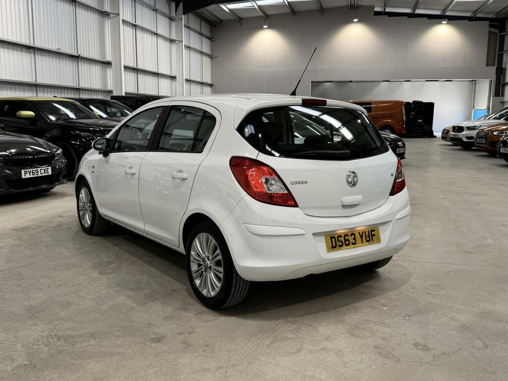 Vauxhall Corsa 1.2 16V Se Hatchback Euro 5 85 DS63YUF White #5