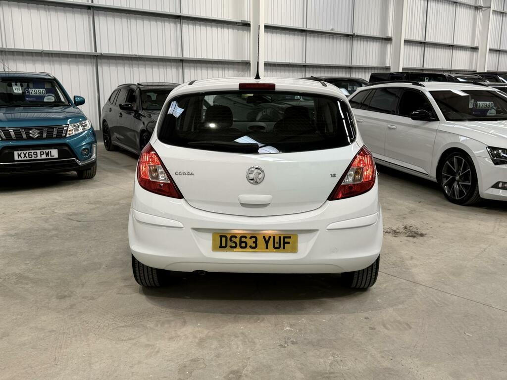 Vauxhall Corsa 1.2 16V Se Hatchback Euro 5 85 DS63YUF White #6