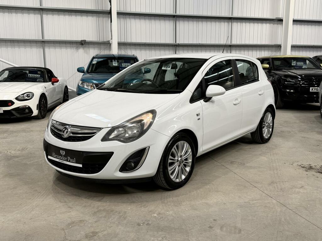 Vauxhall Corsa 1.2 16V Se Hatchback Euro 5 85 DS63YUF White #3