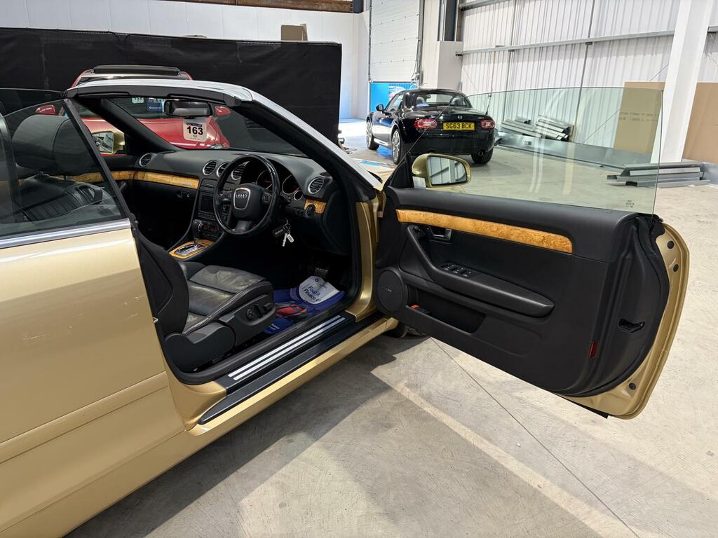 Audi A4 Cabriolet 3.0 Tdi Sport Convertible Tiptronic Qua Yellow #6