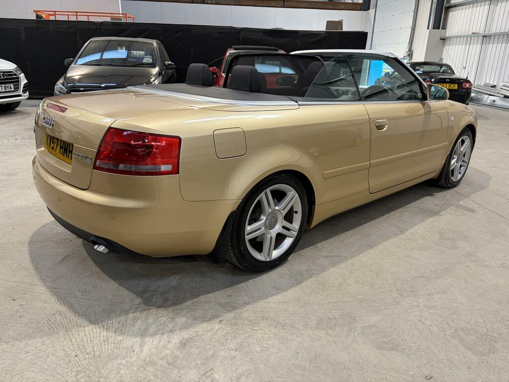 Audi A4 Cabriolet 3.0 Tdi Sport Convertible Tiptronic Qua Yellow #4