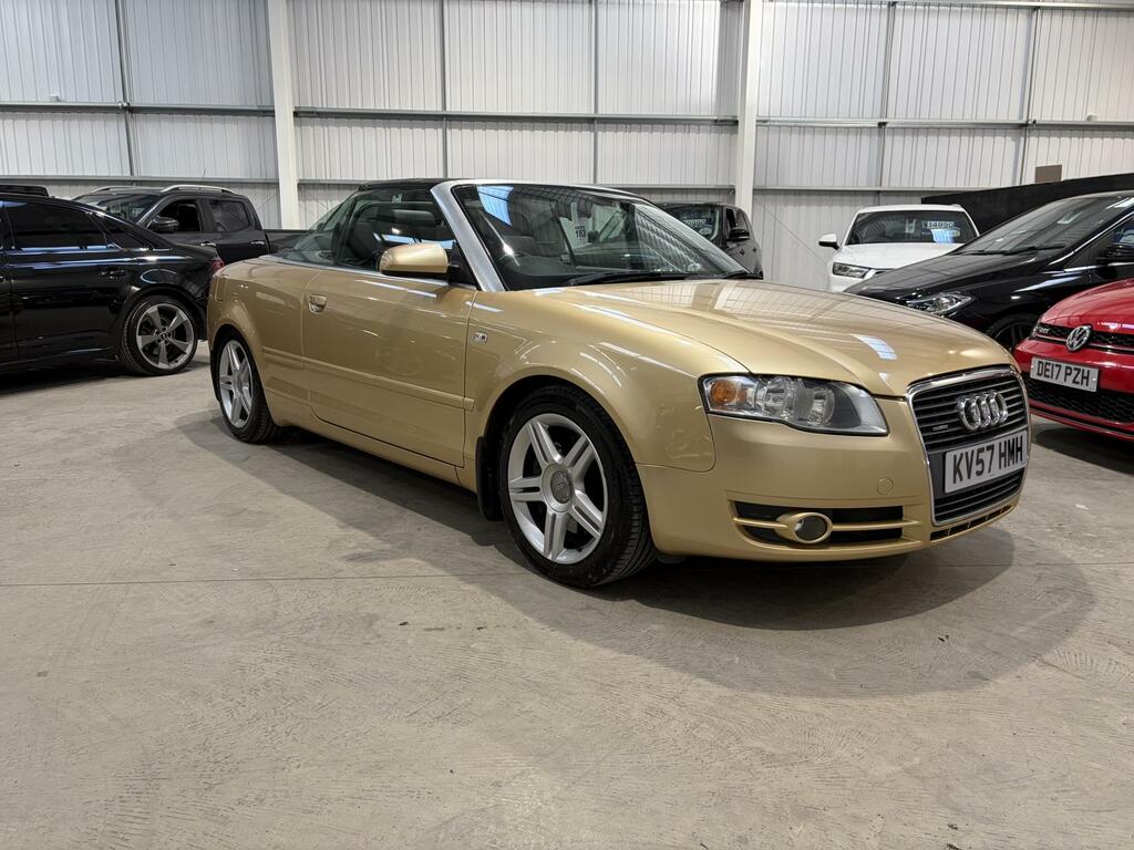 Audi A4 Cabriolet 3.0 Tdi Sport Convertible Tiptronic Qua Yellow