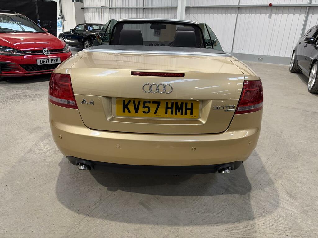 Audi A4 Cabriolet 3.0 Tdi Sport Convertible Tiptronic Qua Yellow #5