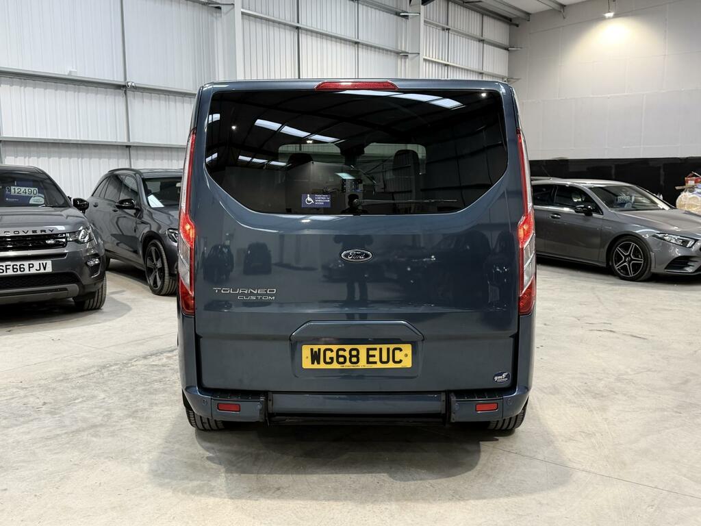 Ford Tourneo Custom 2.0 310 Ecoblue Titanium Minibus Double Cab Di Blue #5