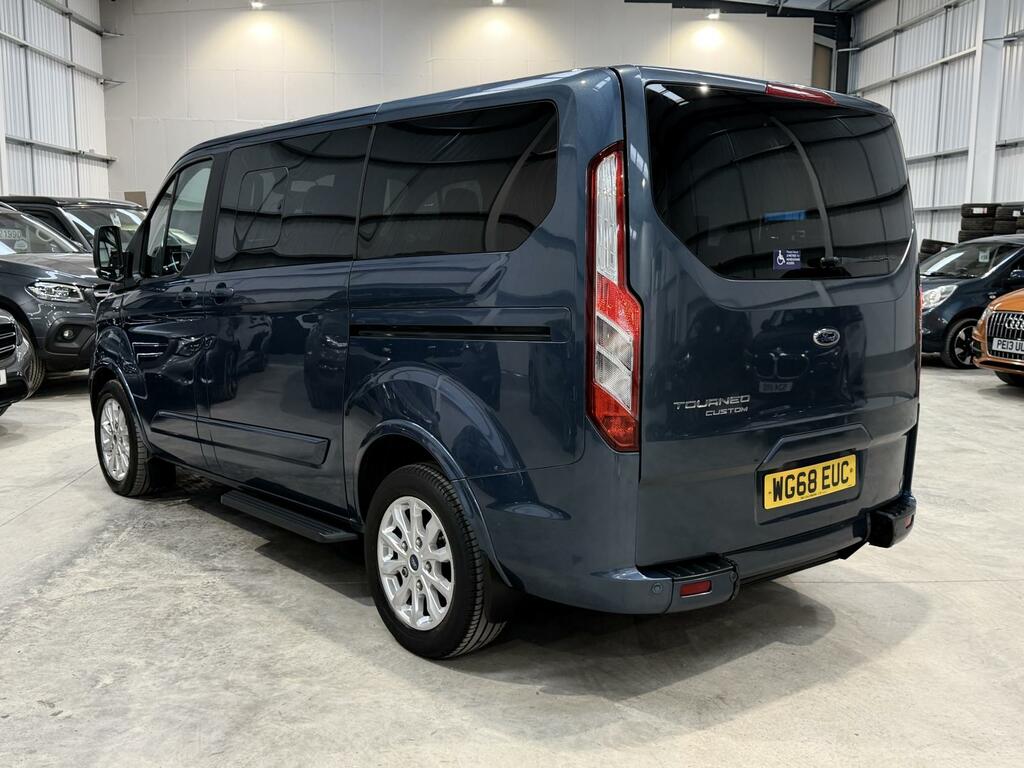 Ford Tourneo Custom 2.0 310 Ecoblue Titanium Minibus Double Cab Di Blue #4