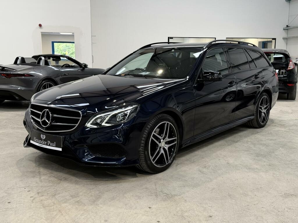 Mercedes-Benz E Class 2.1 E220 Bluetec Amg Night Edition Estate Dies HN16ORO Blue #3