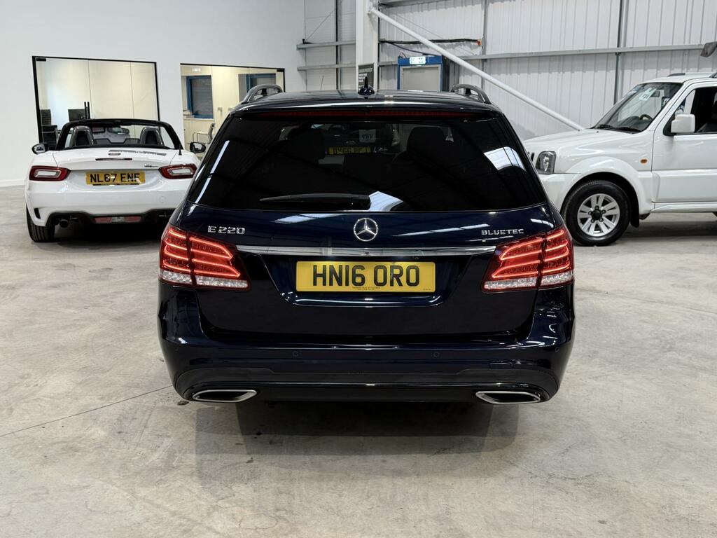 Mercedes-Benz E Class 2.1 E220 Bluetec Amg Night Edition Estate Dies HN16ORO Blue #4