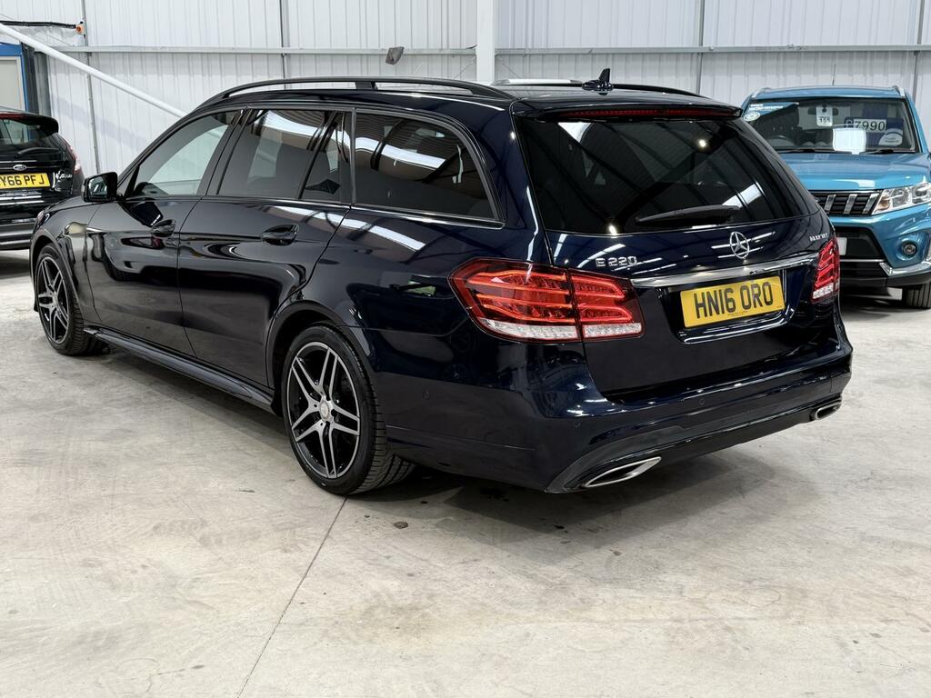 Mercedes-Benz E Class 2.1 E220 Bluetec Amg Night Edition Estate Dies HN16ORO Blue #5