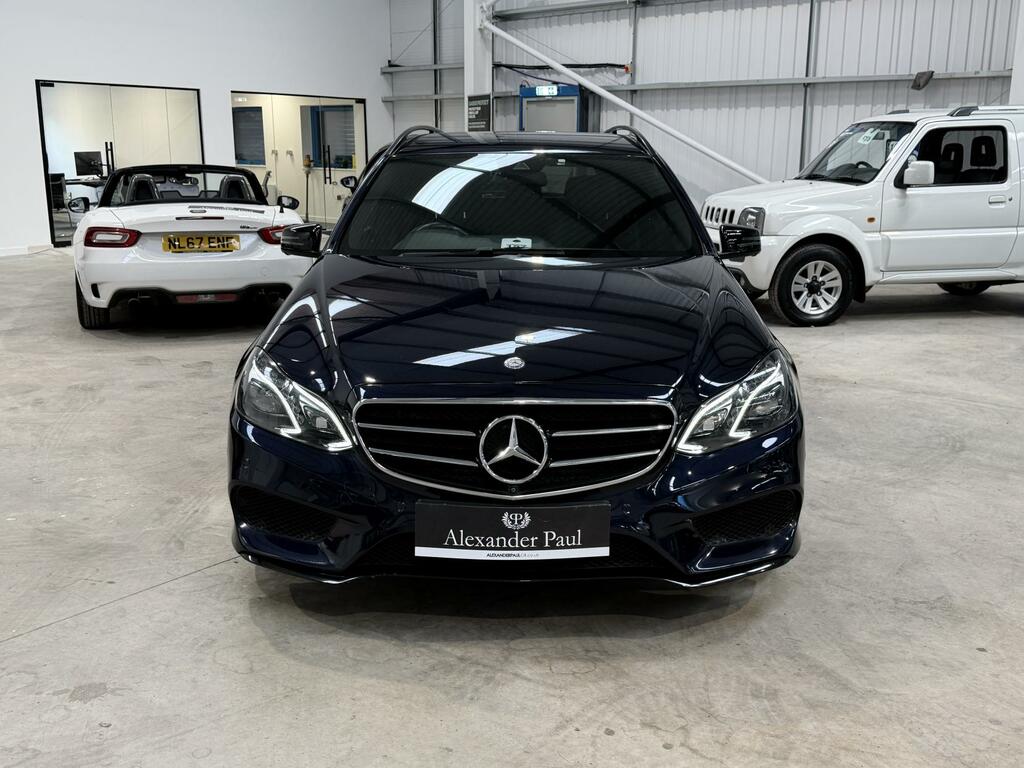 Mercedes-Benz E Class 2.1 E220 Bluetec Amg Night Edition Estate Dies HN16ORO Blue #2