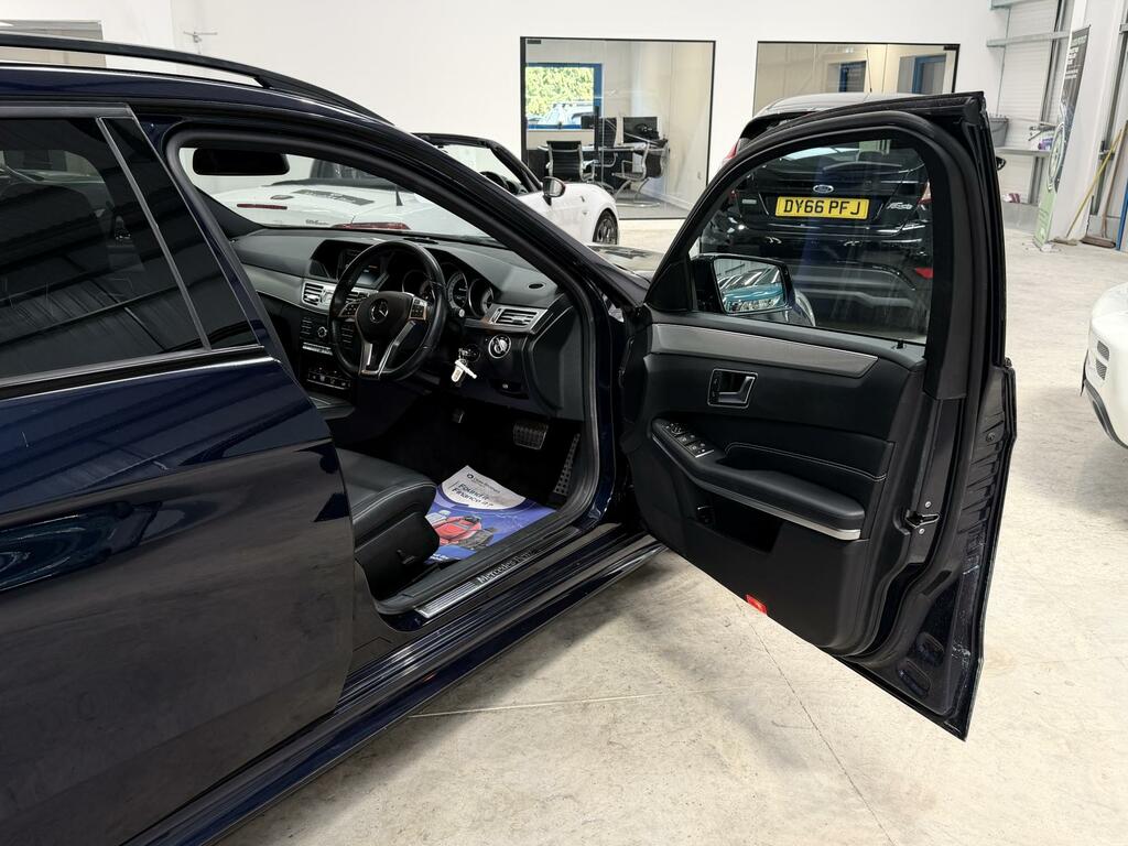 Mercedes-Benz E Class 2.1 E220 Bluetec Amg Night Edition Estate Dies HN16ORO Blue #6