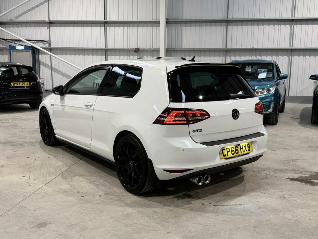 Volkswagen Golf 2.0 Tdi Bluemotion Tech Gtd Hatchback D CP66HXB White #6