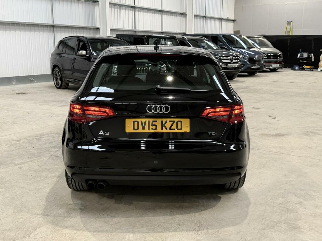 Audi A3 2.0 Tdi Se Technik Sportback Eur Black #6