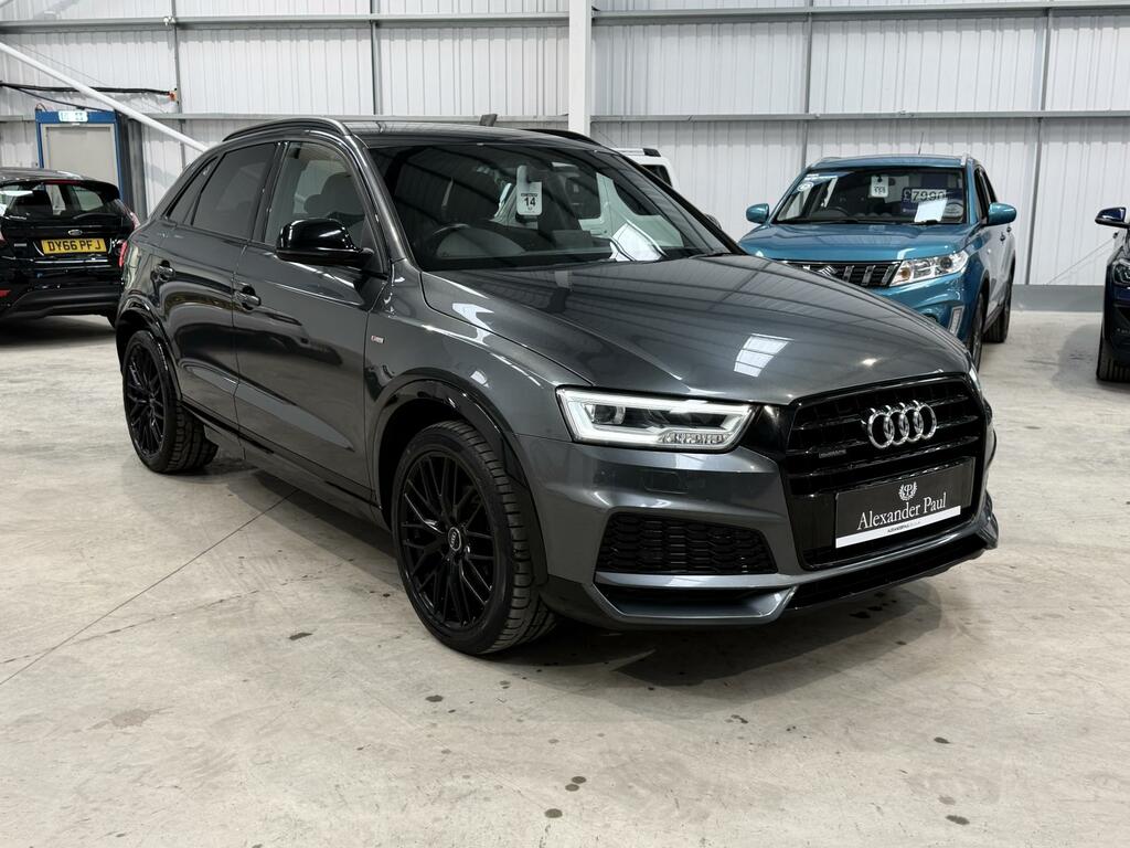 Audi Q3 2.0 Tfsi Black Edition Suv S Tronic Qua SW17KUE Grey #3