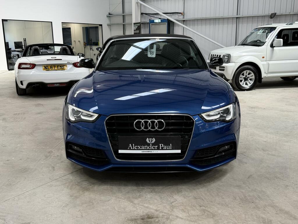 Audi A5 2.0 Tdi S Line Special Edition Plus Convertible Blue #3