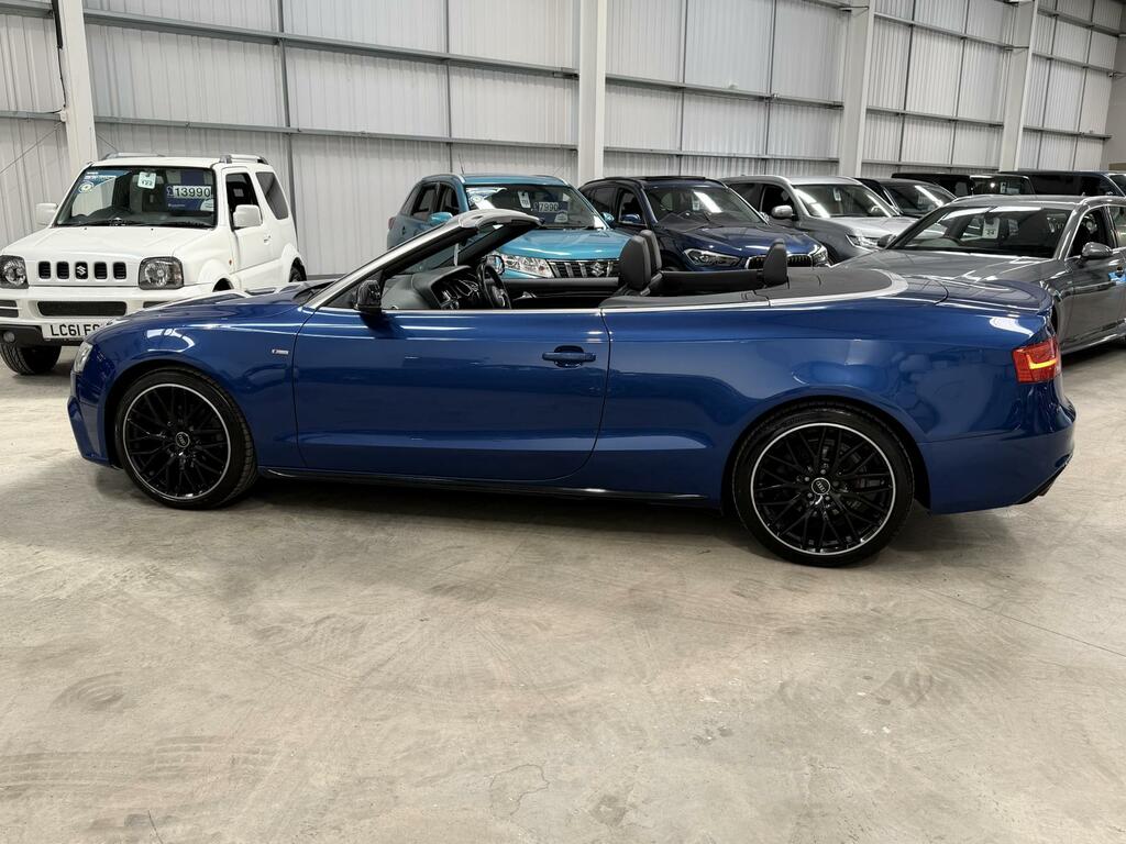Audi A5 2.0 Tdi S Line Special Edition Plus Convertible Blue #6