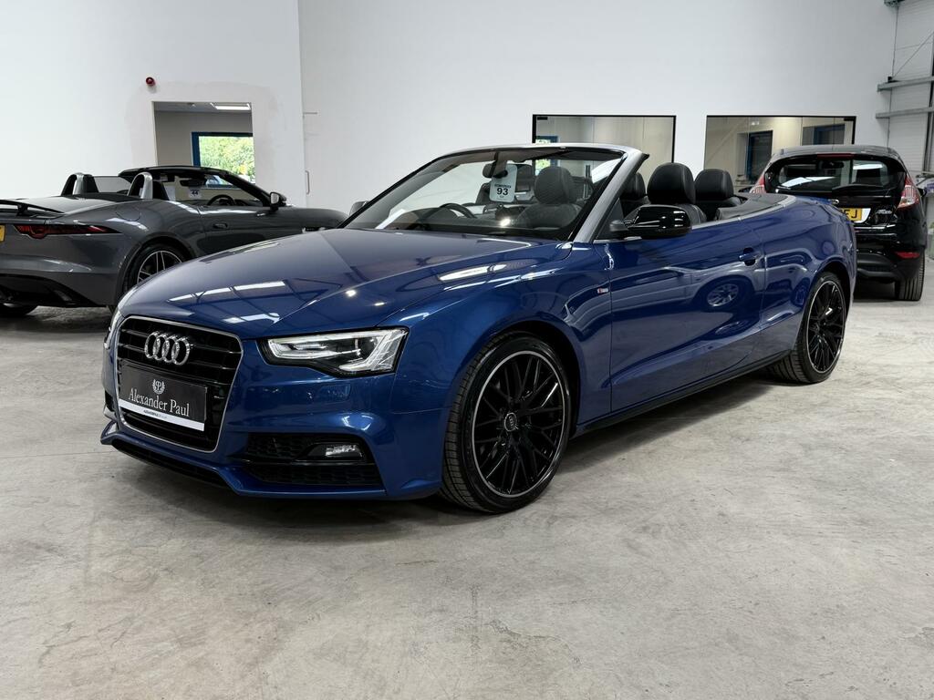 Audi A5 2.0 Tdi S Line Special Edition Plus Convertible Blue #5