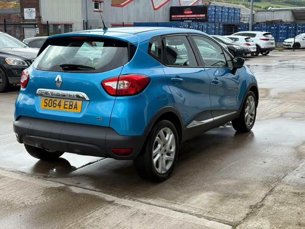 Renault Captur 0.9 Tce Energy Dynamique Medianav Euro 5 Ss SO64EBA Blue #5