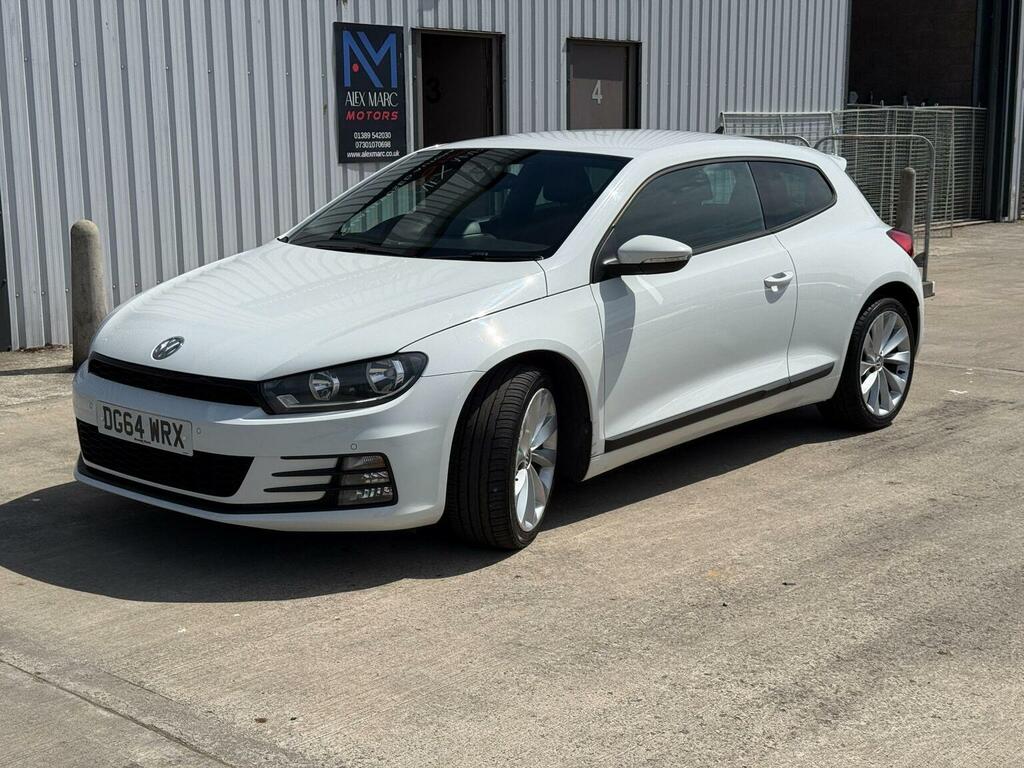 Volkswagen Scirocco 2.0 Tdi Bluemotion Tech Gt Euro 6 Ss 2014 White #3