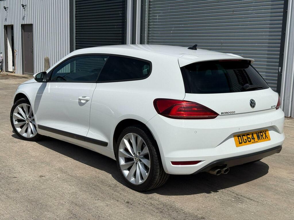 Volkswagen Scirocco 2.0 Tdi Bluemotion Tech Gt Euro 6 Ss 2014 White #4
