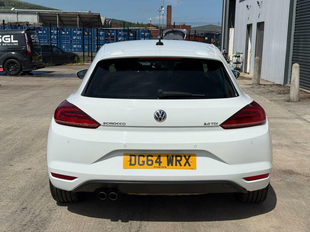 Volkswagen Scirocco 2.0 Tdi Bluemotion Tech Gt Euro 6 Ss 2014 White #6