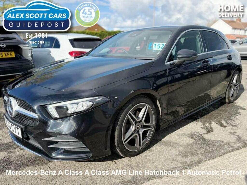 Mercedes-Benz A Class A Class Amg Line Hatchback 1 Black
