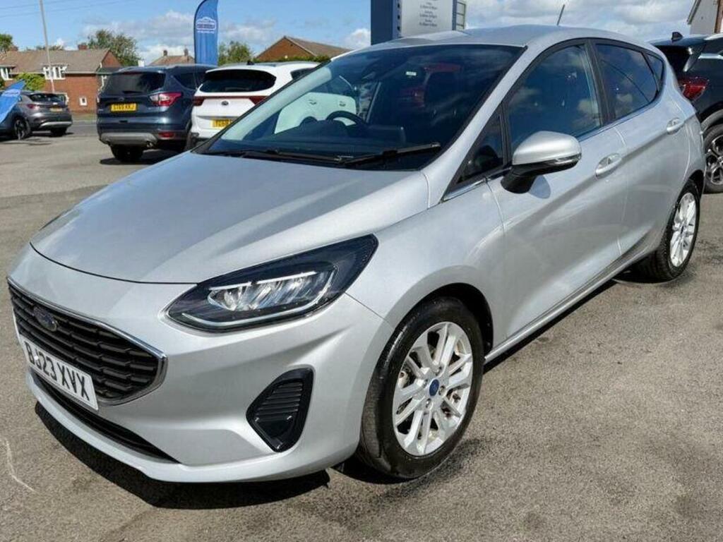 Ford Fiesta 1.0T Ecoboost Mhev Titanium Euro 6 Ss Silver