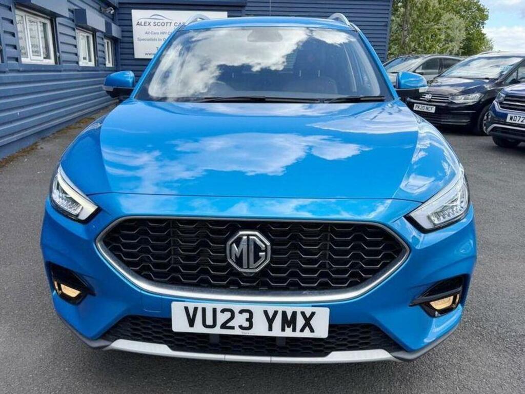 MG ZS 1.5 Vti-tech Exclusive Euro 6 Ss VU23YMX Blue #2