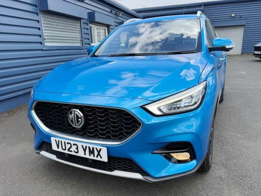 MG ZS 1.5 Vti-tech Exclusive Euro 6 Ss VU23YMX Blue #3