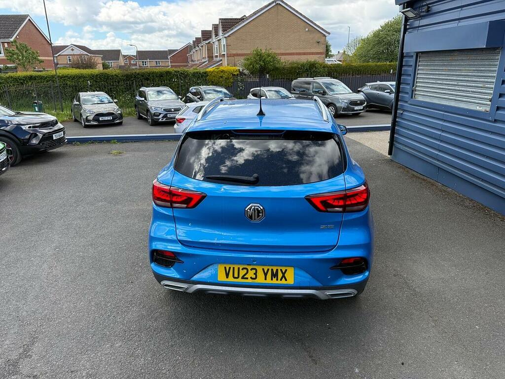 MG ZS 1.5 Vti-tech Exclusive Euro 6 Ss VU23YMX Blue #5