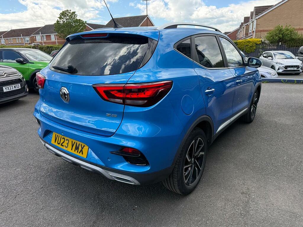 MG ZS 1.5 Vti-tech Exclusive Euro 6 Ss VU23YMX Blue #4